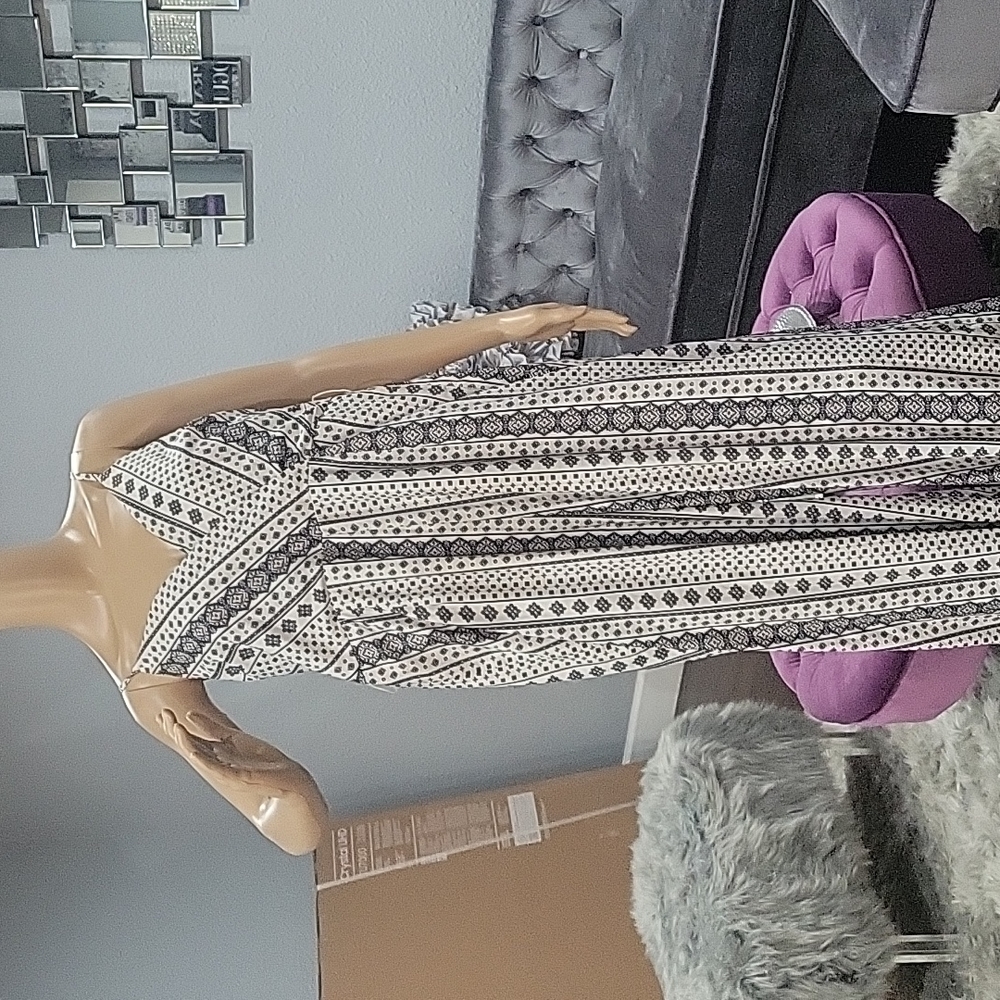 Wide leg pant jumper